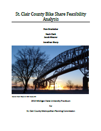 Report for 2013: St. Clair County Bike Share Feasibility Analysis 