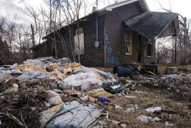 Abandoned house